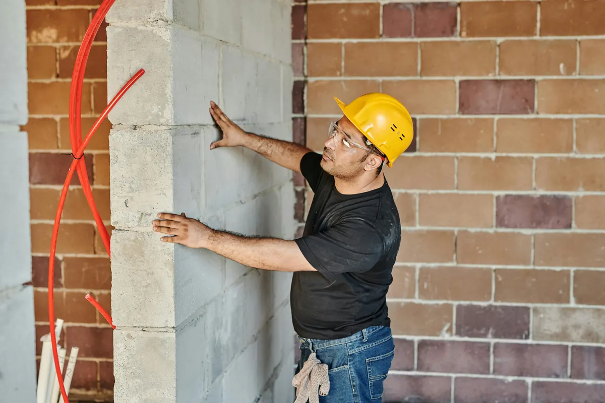 Concrete work on a residential property in Arlington, TX