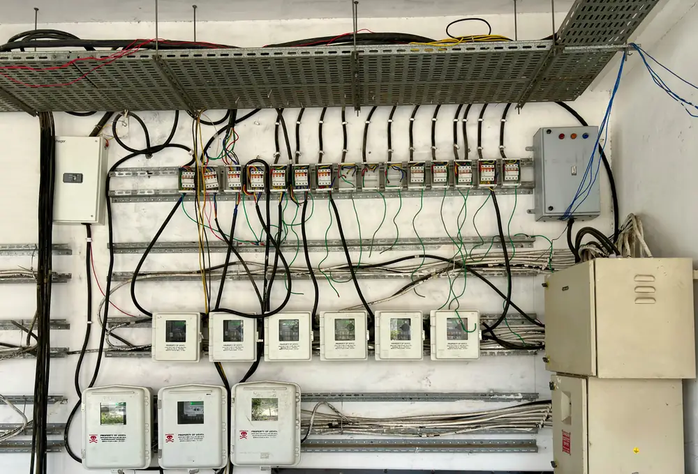 Electrical work on a residential property in Arlington, TX