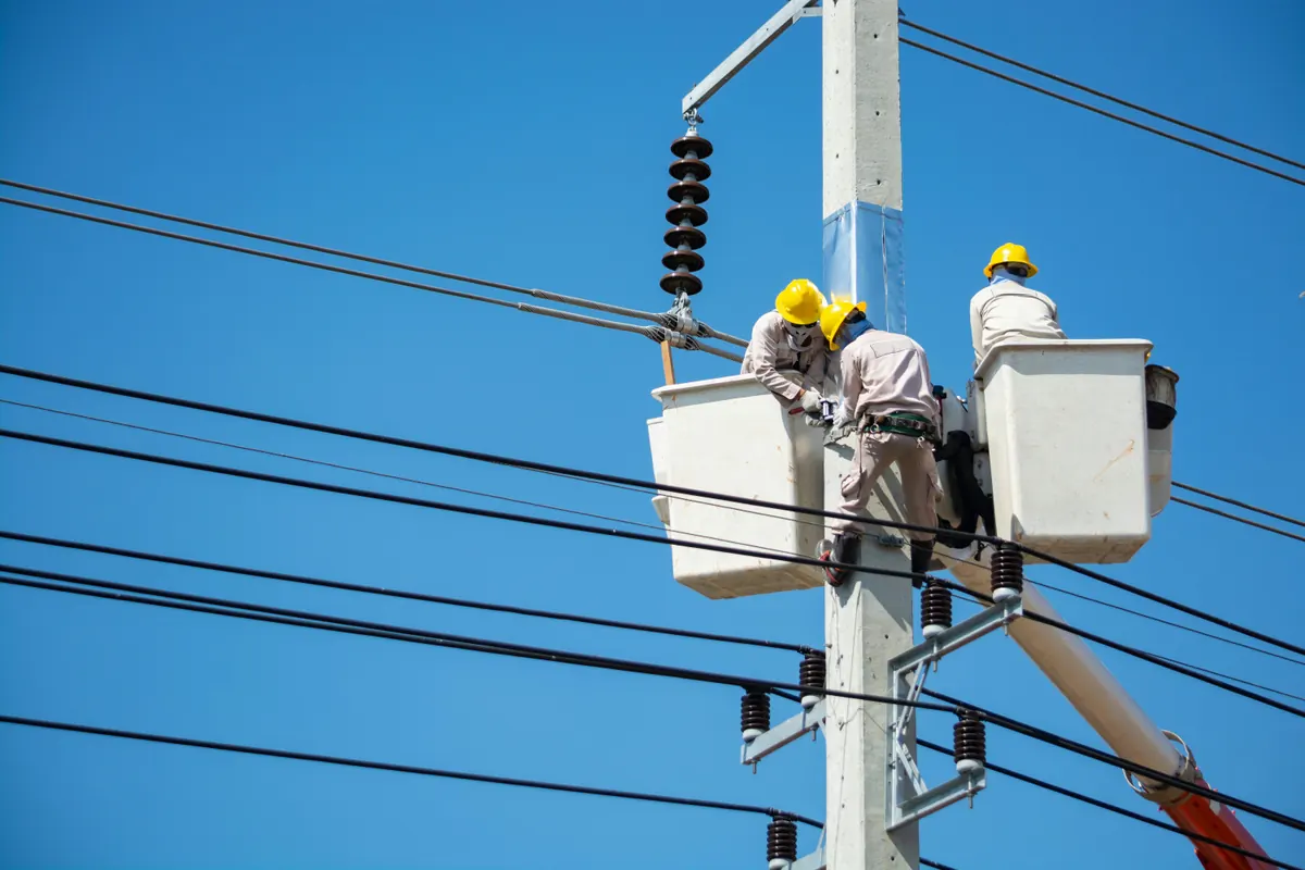 Electrical work on a residential property in Phoenix, AZ