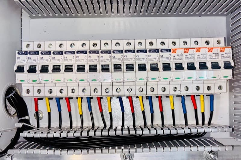 electrician upgrading a residential electrical panel