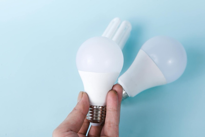 Homeowner reviewing HVAC financing documents